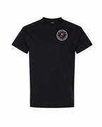 Built Canada Tough Male Beaver Axe Left Chest Men's Tee - Gildan Canada (sewn Internationally)
