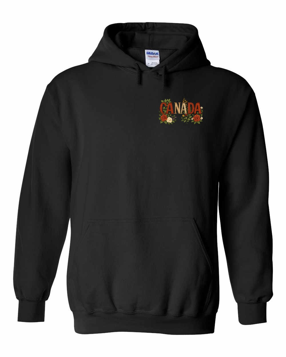 Canada Flowers Left Chest Pullover