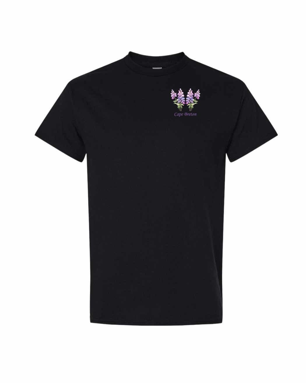 Cape Breton Lupin Left Chest Men's Tee