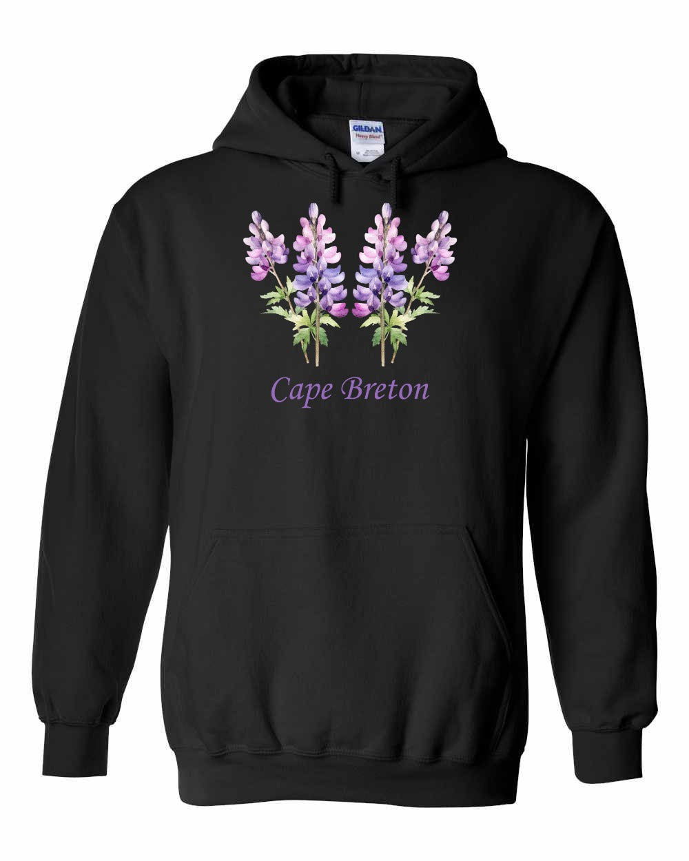 Cape Breton Lupin Full Pullover Hoodie