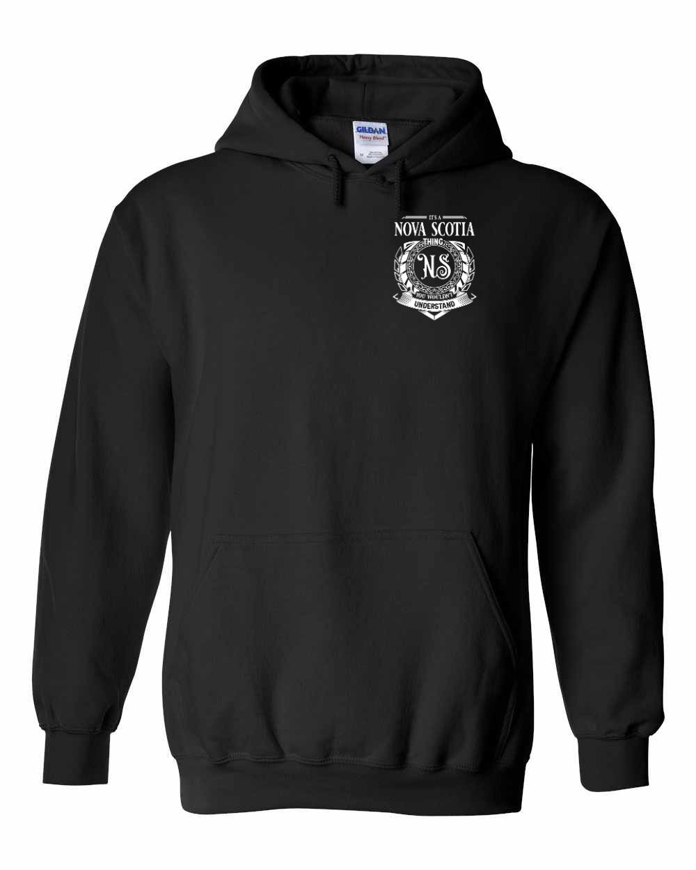 It's  A Nova Scotia Thing Left Chest pullover
