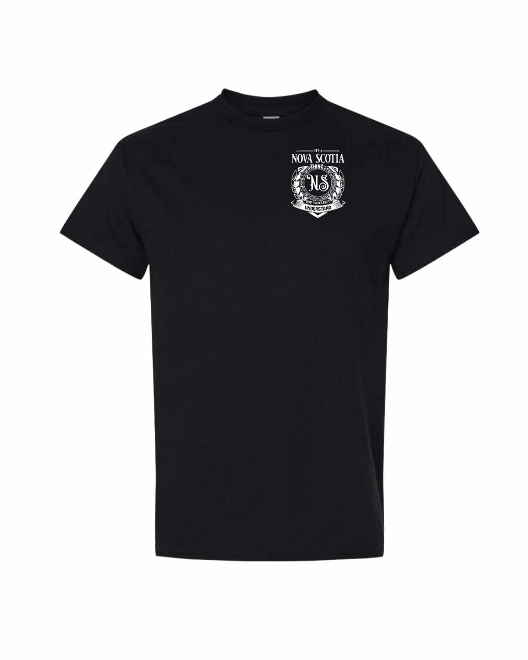 It's  A NS Thing Left Chest and Back Men's tee