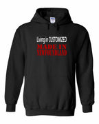 Living in Custom Made in NFLD Pullover Hoodie - Unisex