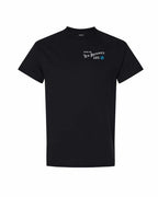Living the NB Life blue Left Chest Men's Tee