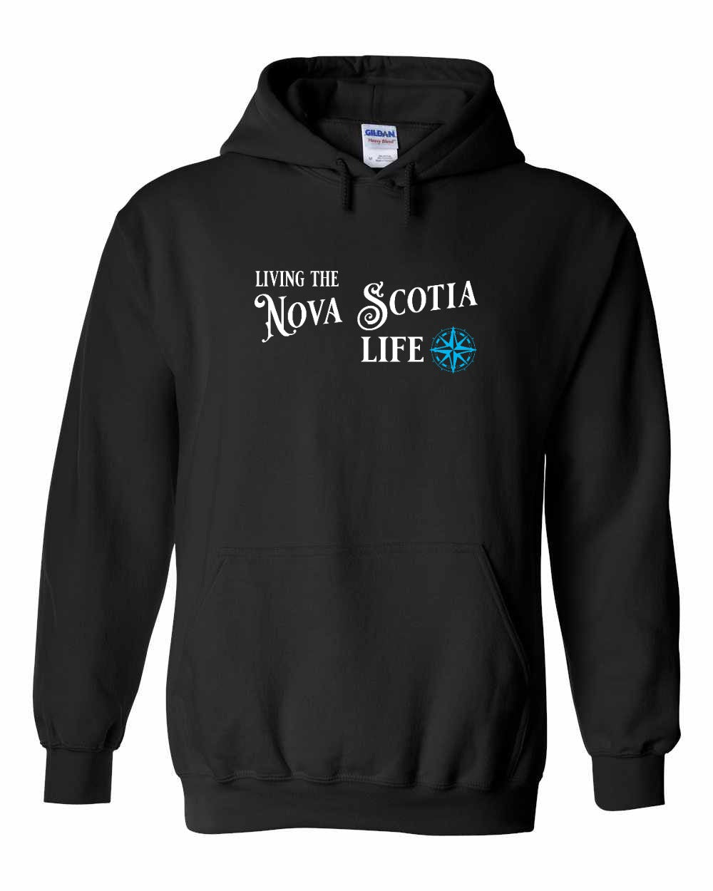 Living the Nova Scotia Life blue Full pullover