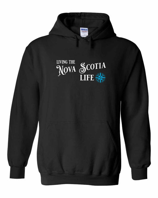 Living the Nova Scotia Life blue Full pullover
