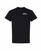 Made In NS ( White Lettering) Left Chest and Back Men's tee