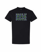 Made In NS ( Tartan Lettering) Men's tee