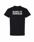 Made In NFLD ( White Lettering) Men's Tee
