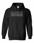 Made In NFLD ( Tartan Lettering) Pullover Hoodie - Unisex