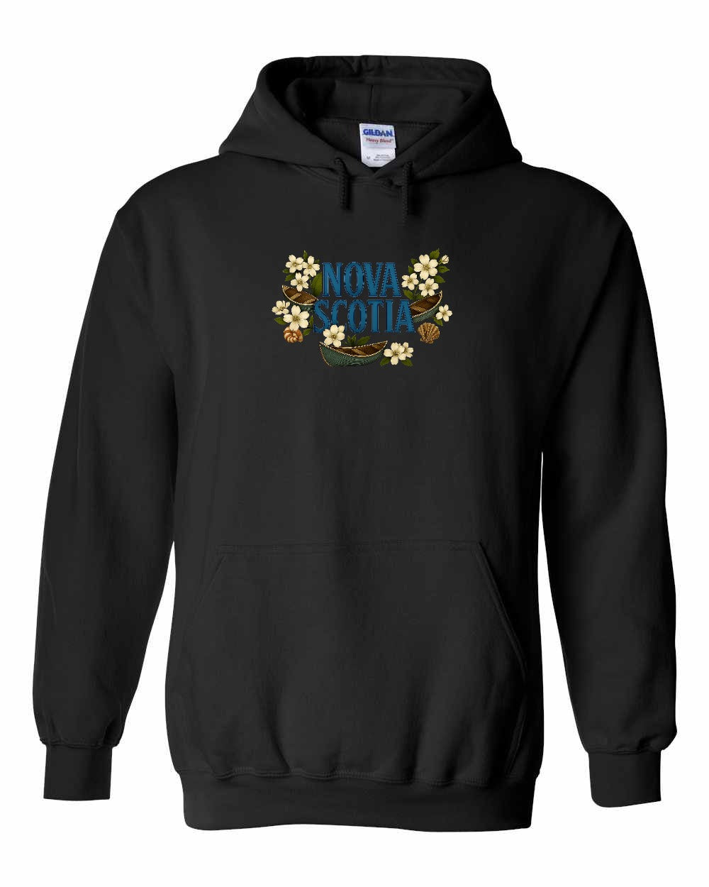 NS Flowers Pullover Hoodie - Unisex