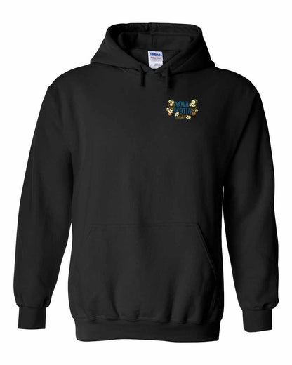 Nova Scotia Flowers Left Chest pullover
