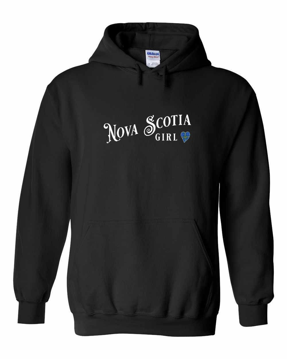 Nova Scotia Girl Tartan Heart Full pullover