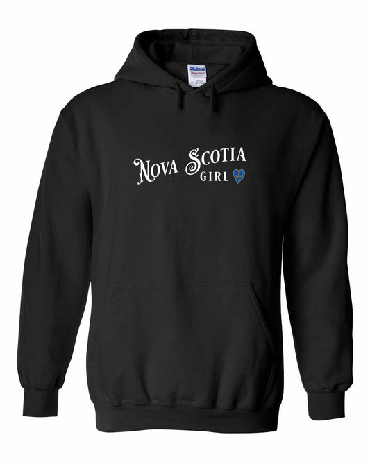 Nova Scotia Girl Tartan Heart Full pullover