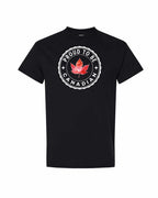 Proud to be Canadian Leaf Men's Tee - Gildan Canada (sewn Internationally)