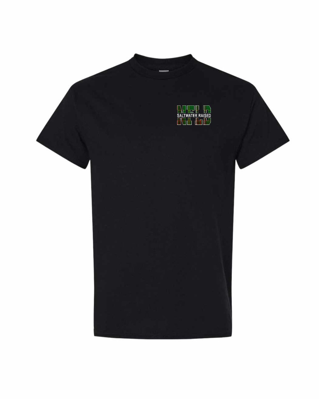 NFLD Saltwater Raised Left Chest Men's Tee