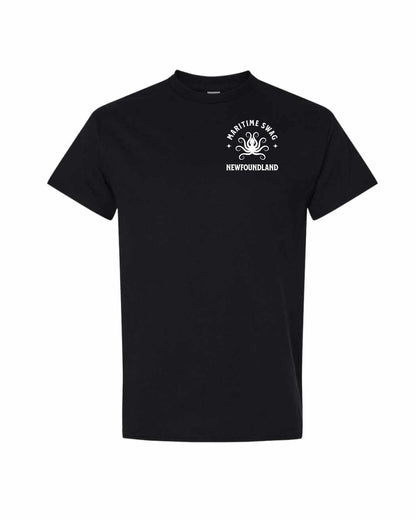 Maritime Swag Newfoundland Octopus Left Chest Men's Tee