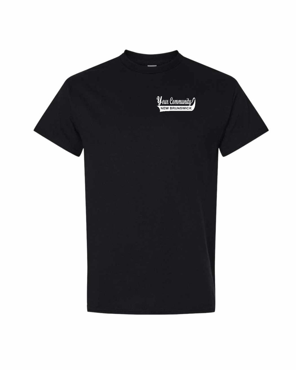 Your Community Swoop NB Left Chest and Back Men's Tee