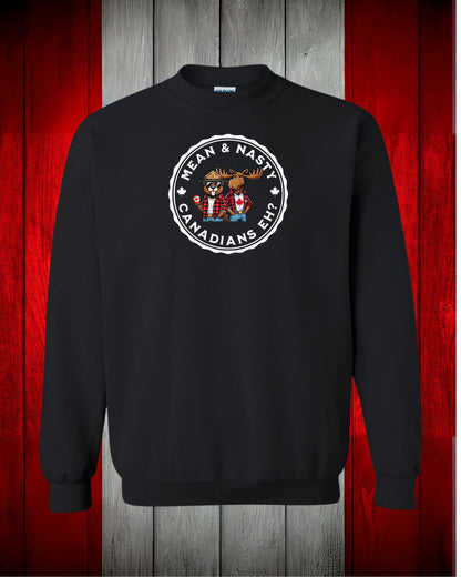 Mean and Nasty Canadians EH! Crewneck