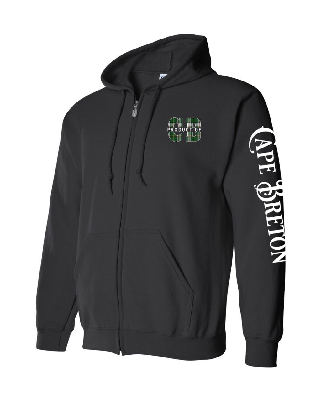 Product of CB Left Chest and Sleeve Zip Hoodie - Unisex
