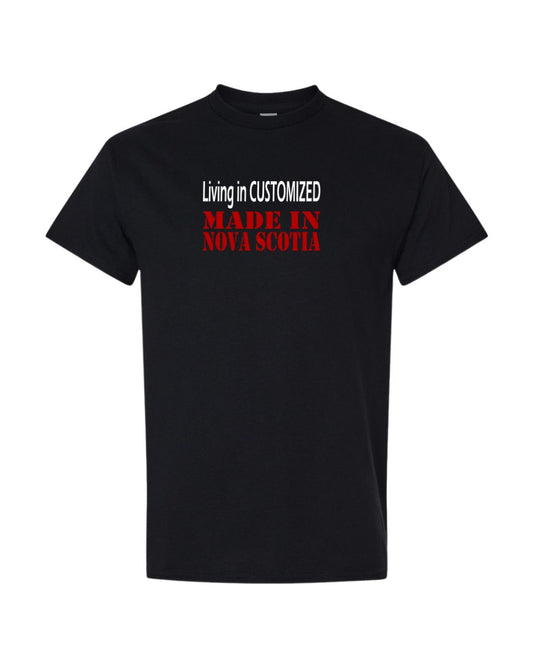 Living Custom Made In NS - Mens Tee