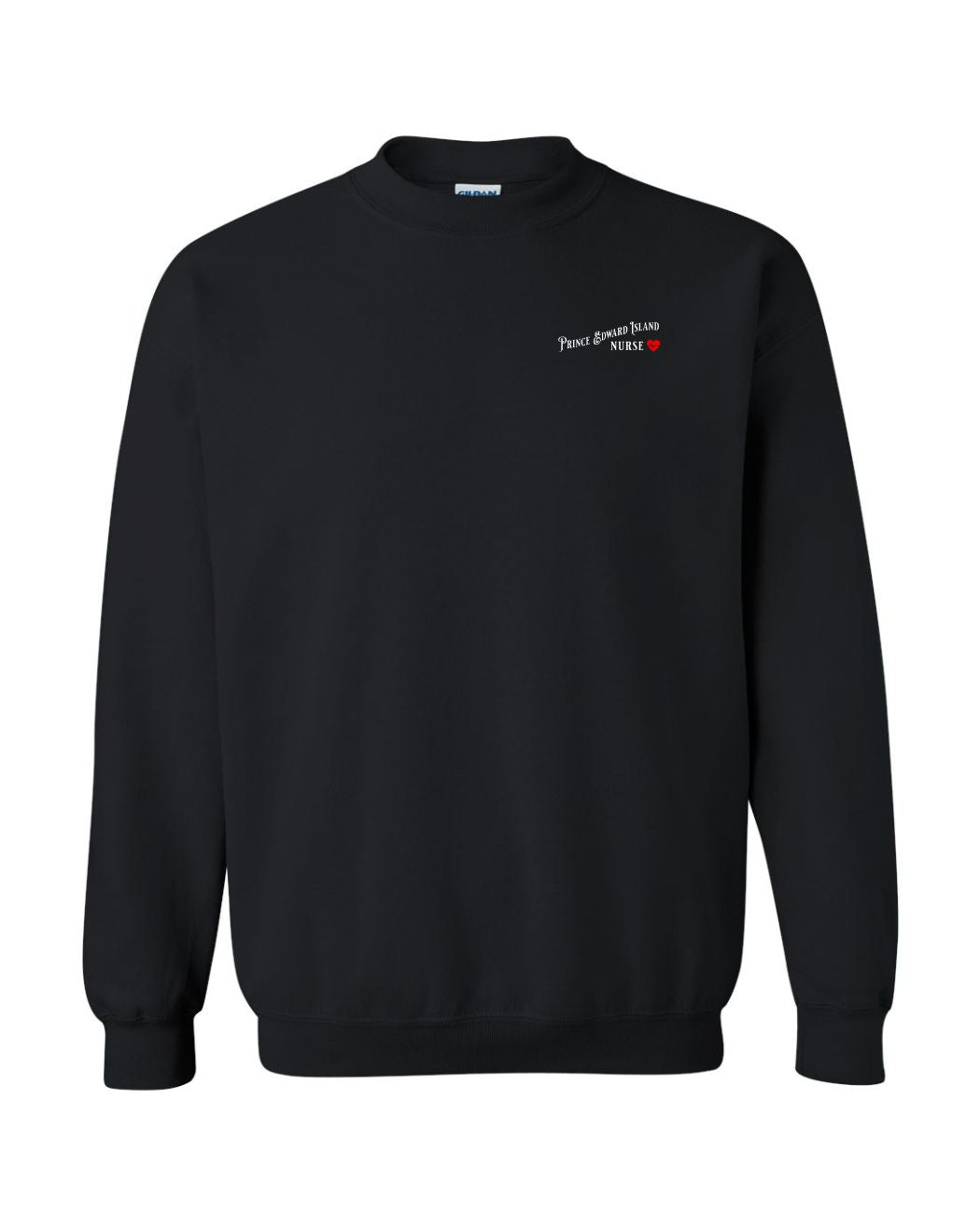 PEI Nurse Left Chest and Back Crewneck Sweatshirt - Unisex