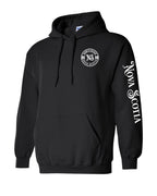 Born and Raised NS Left Chest and Sleeve Pullover Hoodie - Unisex