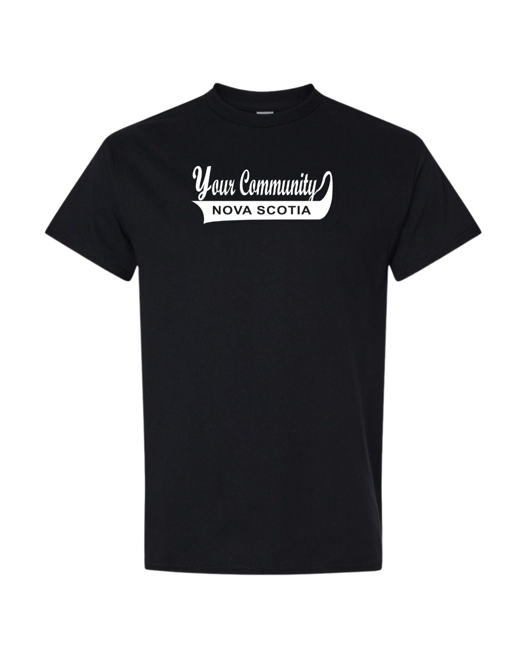 Custom Nova Scotia Community Name Mens Tee