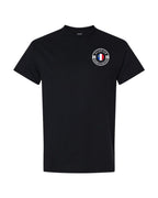 Acadian Born And Raised Left Chest Men's Tee