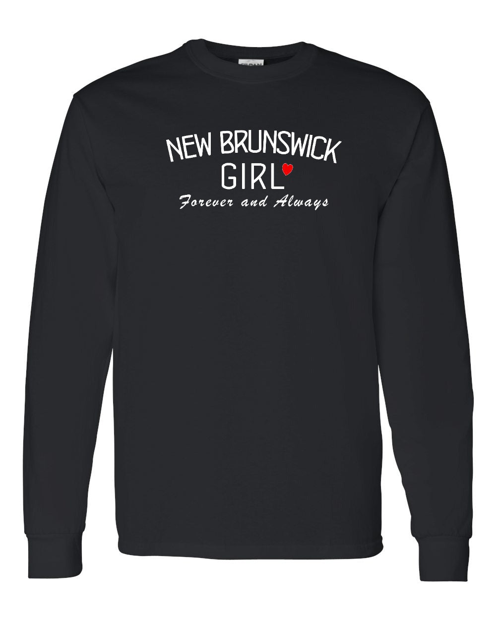 NB Girl Forever and Always Full Front Long Sleeve Tee