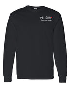 PEI Girl Forever and Always Left Chest & Back Long Sleeve Tee - Unisex