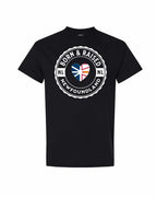Born and Raised NFLD Heart Flag Men's Tee