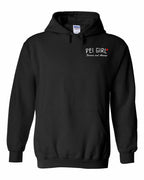 PEI Girl Forever and Always Left Chest & Back Pullover Hoodie - Unisex