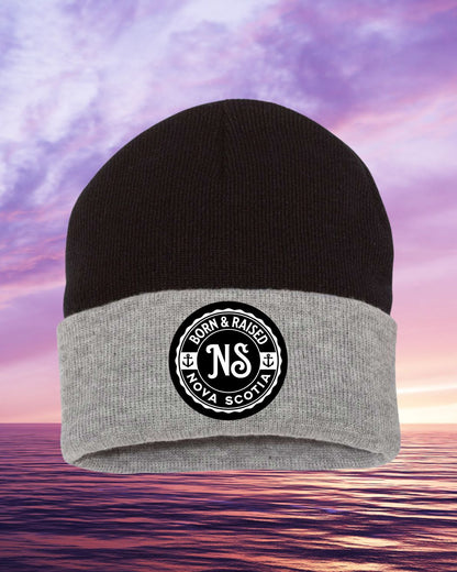 Born & Raised Nova Scotia Cuffed 12" Beanie