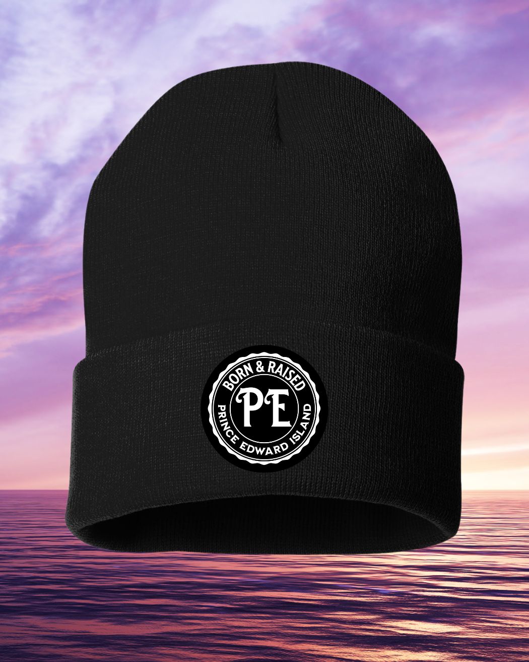Born & Raised PEI No Cuff 8" Toque
