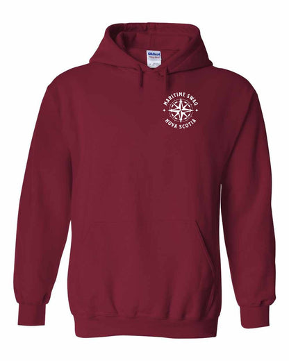 Maritime Swag Nova Scotia Compass Left Chest pullover