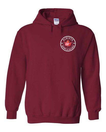 Born And Raised Alberta Left Chest Pullover