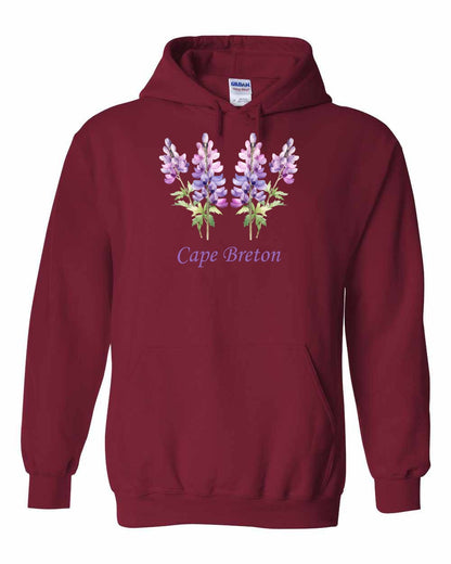 Cape Breton Lupin Full Pullover Hoodie
