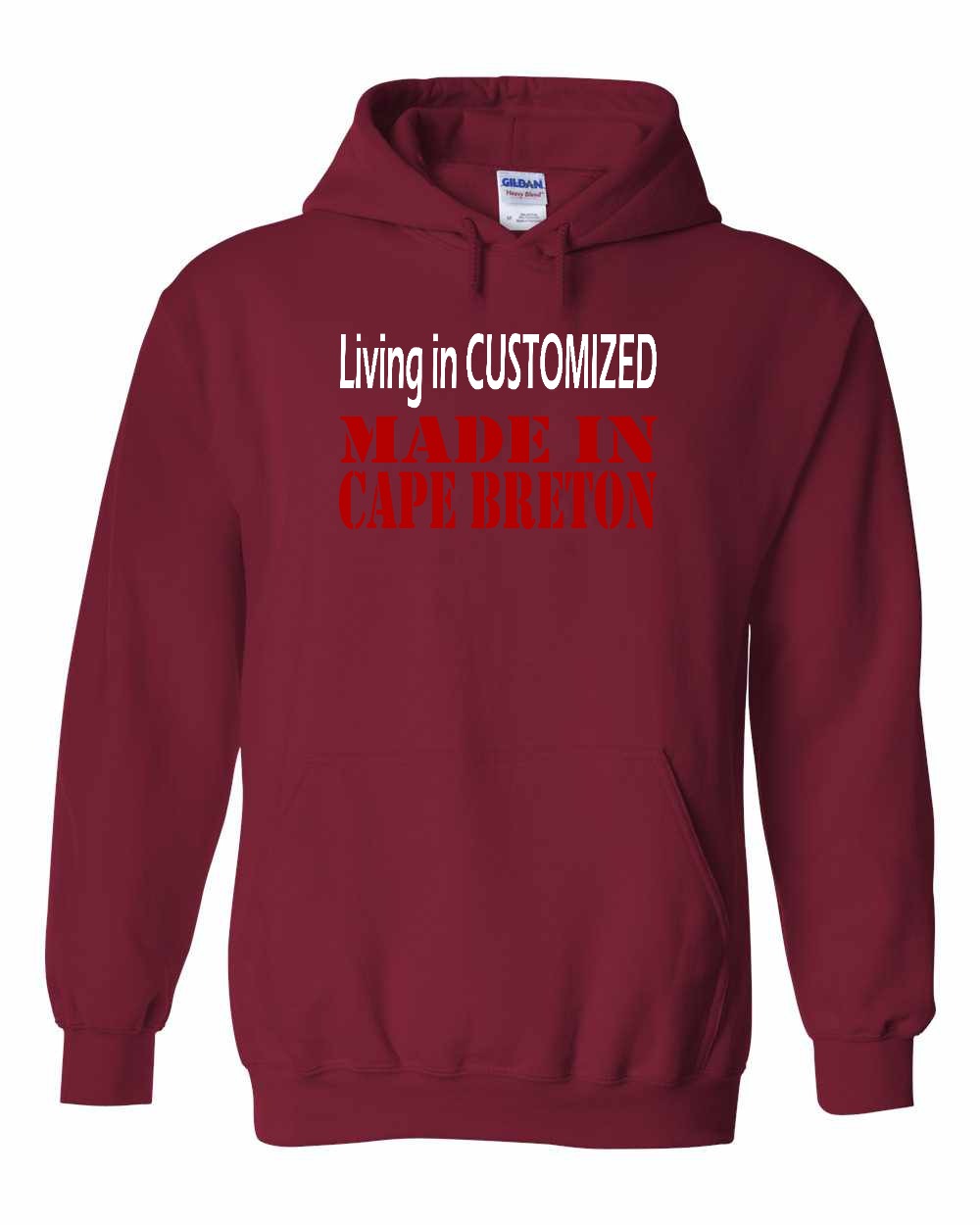 Living in Custom Made in CB Pullover Hoodie - Unisex