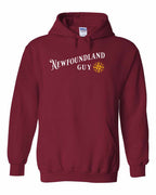 NFLD Guy Yellow Compass Pullover Hoodie - Unisex