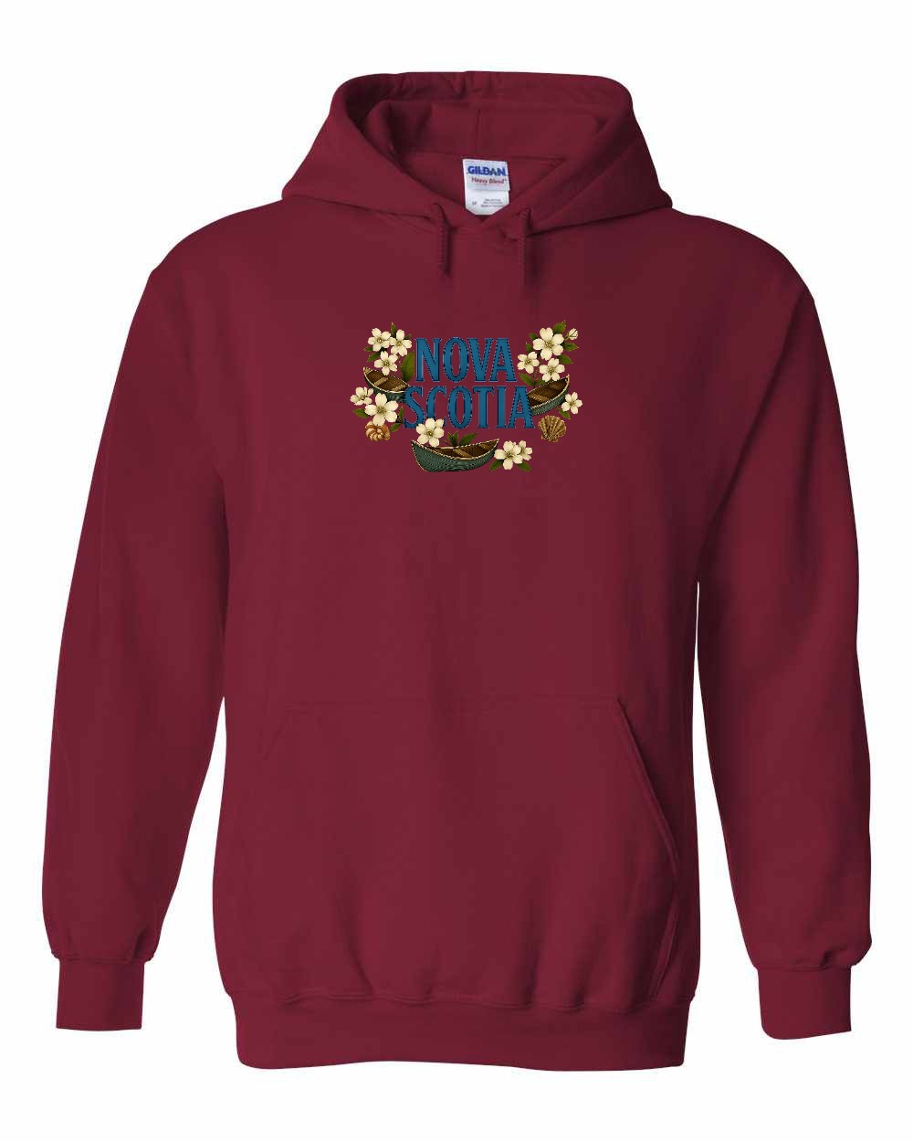 NS Flowers Pullover Hoodie - Unisex