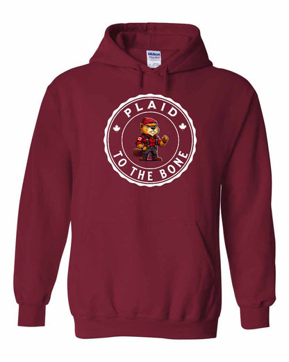 Plaid to the Bone Beaver Full Pullover