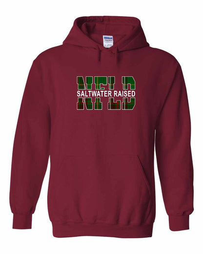 Newfoundland Saltwater Raised Full Front Pullover Hoodie