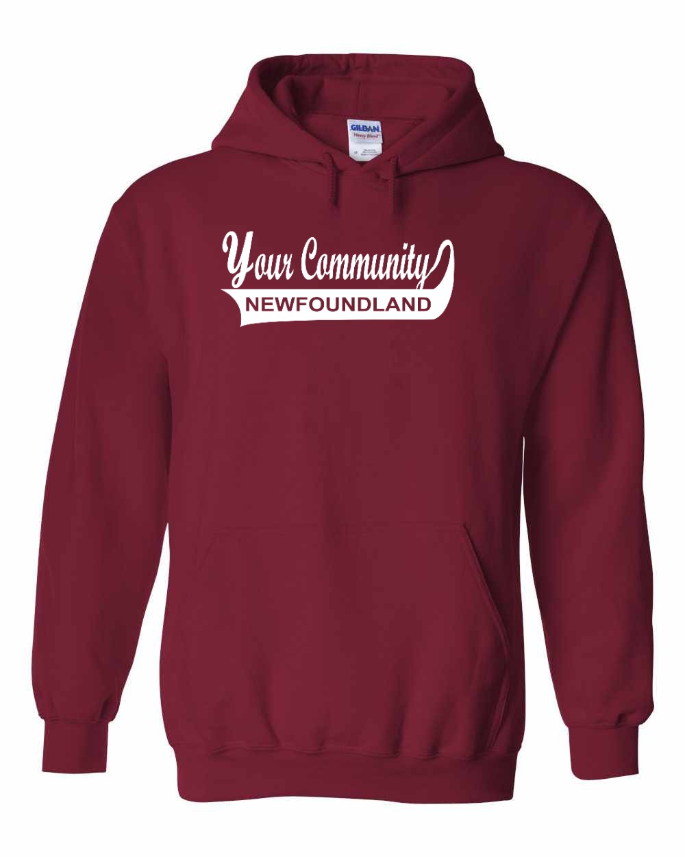 Custom Your Community Swoop (NFLD) Pullover Hoodie - Unisex
