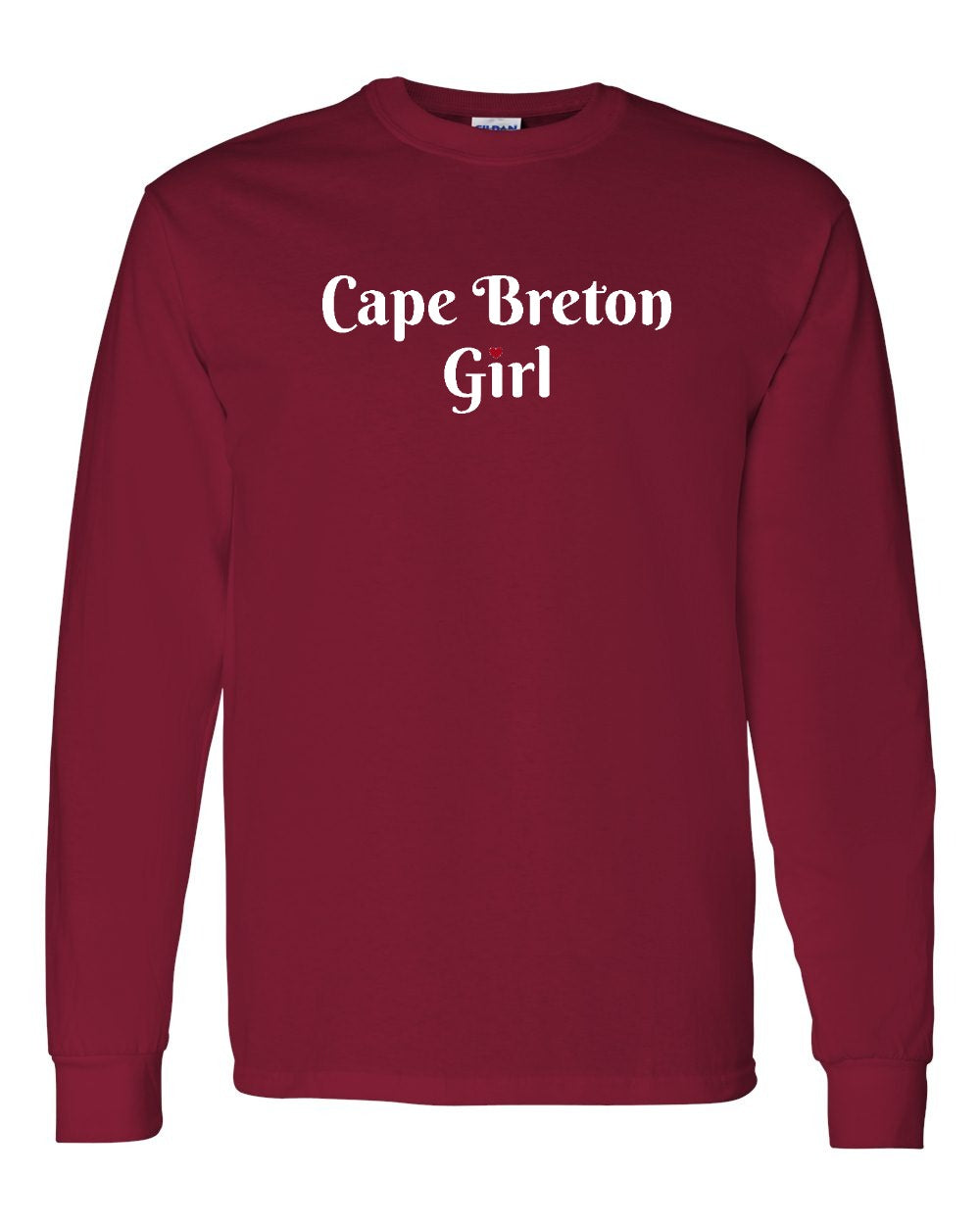CB Girl Heart Dot Long Sleeve Tee - Unisex