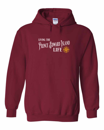 Living the PEI Life yellow Full Pullover Hoodie