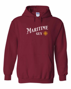 Maritime Guy Yellow Compass Pullover Hoodie - Unisex