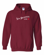 NB Girl Red Heart Pullover Hoodie - Unisex