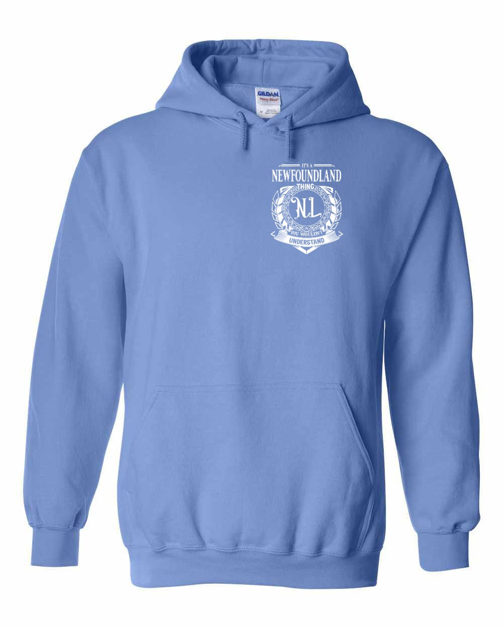 It's  A NFLD Thing Left Chest and Back Pullover Hoodie - Unisex