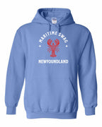 Maritime Swag NFLD Mandala Red Lobster Pullover Hoodie - Unisex